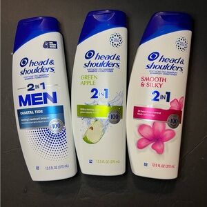 3 x Head & Shoulders Shampoo